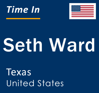 Current local time in Seth Ward, Texas, United States