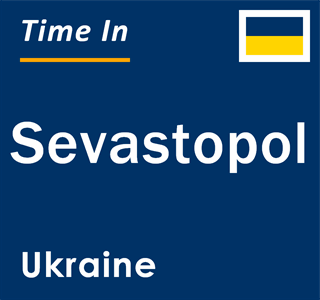 Current local time in Sevastopol, Ukraine