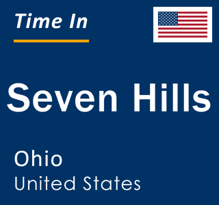 Current local time in Seven Hills, Ohio, United States
