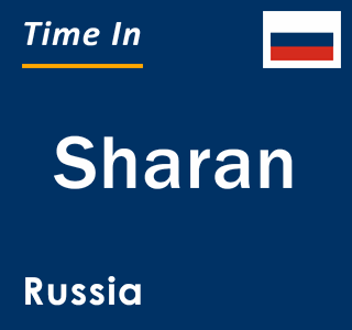 Current local time in Sharan, Russia