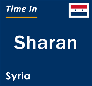 Current local time in Sharan, Syria