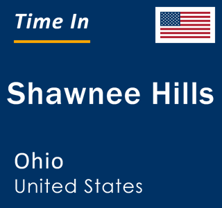 Current local time in Shawnee Hills, Ohio, United States