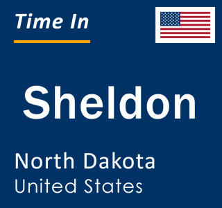 Current local time in Sheldon, North Dakota, United States