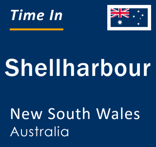 Current local time in Shellharbour, New South Wales, Australia