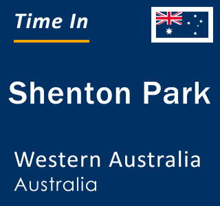 Current local time in Shenton Park, Western Australia, Australia