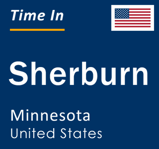 Current local time in Sherburn, Minnesota, United States