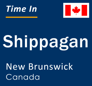 Current local time in Shippagan, New Brunswick, Canada