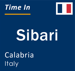 Current local time in Sibari, Calabria, Italy