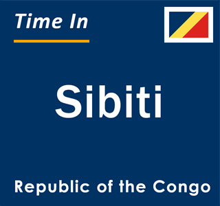 Current local time in Sibiti, Republic of the Congo