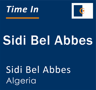 Current local time in Sidi Bel Abbes, Sidi Bel Abbes, Algeria
