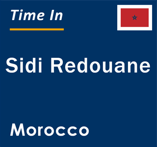 Current local time in Sidi Redouane, Morocco