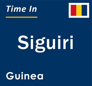 Current local time in Siguiri, Guinea