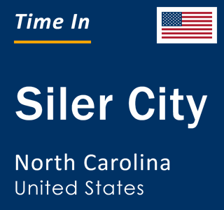 Current local time in Siler City, North Carolina, United States