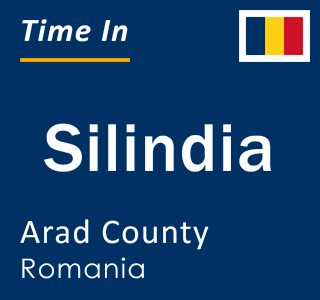 Current local time in Silindia, Arad County, Romania