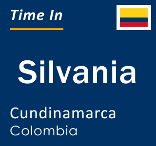 Current local time in Silvania, Cundinamarca, Colombia