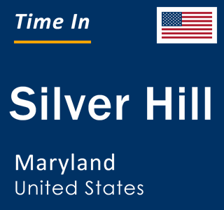 Current local time in Silver Hill, Maryland, United States