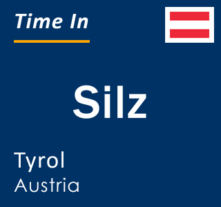 Current local time in Silz, Tyrol, Austria