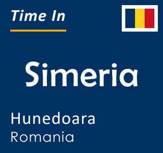 Current time in Simeria, Hunedoara, Romania