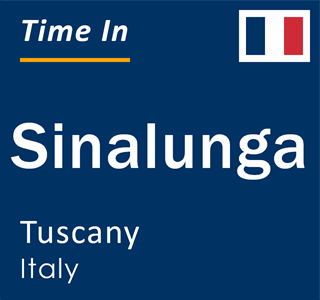 Current local time in Sinalunga, Tuscany, Italy