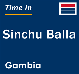 Current local time in Sinchu Balla, Gambia