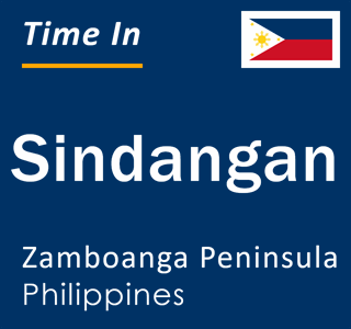 Current local time in Sindangan, Zamboanga Peninsula, Philippines