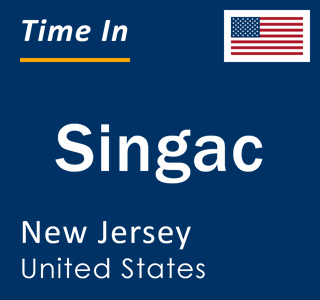 Current local time in Singac, New Jersey, United States