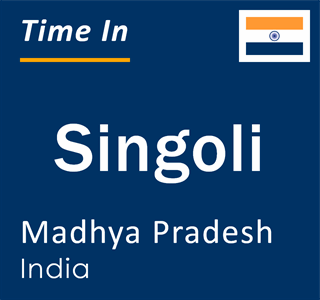 Current local time in Singoli, Madhya Pradesh, India