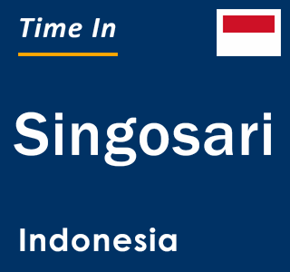 Current local time in Singosari, Indonesia