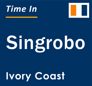 Current local time in Singrobo, Ivory Coast