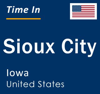 Current local time in Sioux City, Iowa, United States