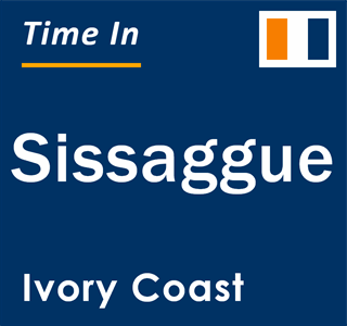 Current local time in Sissaggue, Ivory Coast