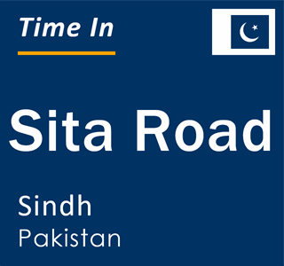 Current local time in Sita Road, Sindh, Pakistan