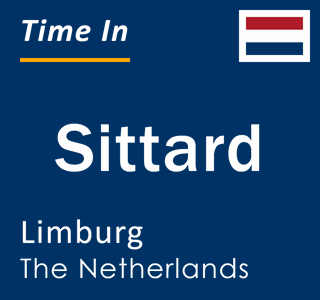 Current local time in Sittard, Limburg, The Netherlands