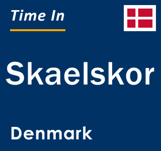 Current local time in Skaelskor, Denmark