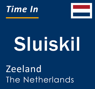 Current local time in Sluiskil, Zeeland, The Netherlands