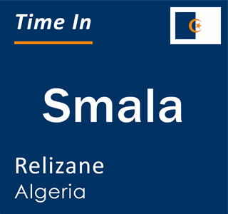 Current local time in Smala, Relizane, Algeria