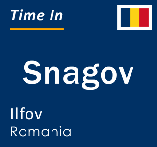 Current local time in Snagov, Ilfov, Romania