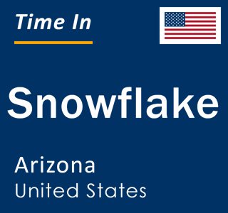 Current local time in Snowflake, Arizona, United States