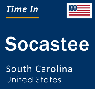 Current local time in Socastee, South Carolina, United States