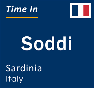 Current local time in Soddi, Sardinia, Italy