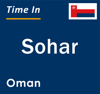 Current local time in Sohar, Oman