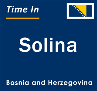 Current local time in Solina, Bosnia and Herzegovina