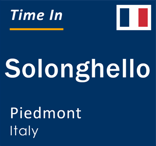 Current local time in Solonghello, Piedmont, Italy