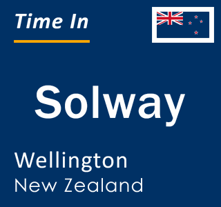 Current local time in Solway, Wellington, New Zealand
