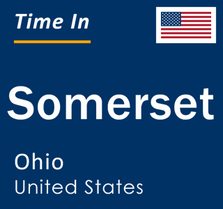 Current local time in Somerset, Ohio, United States