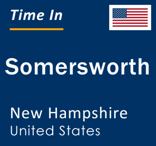 Current local time in Somersworth, New Hampshire, United States