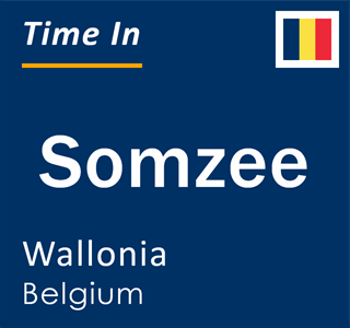 Current local time in Somzee, Wallonia, Belgium