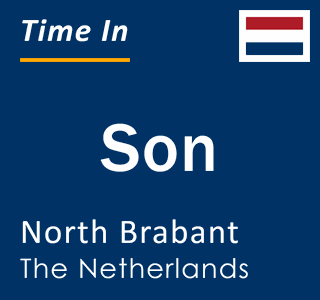 Current local time in Son, North Brabant, The Netherlands