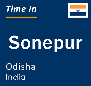 Current local time in Sonepur, Odisha, India