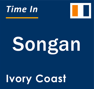 Current local time in Songan, Ivory Coast